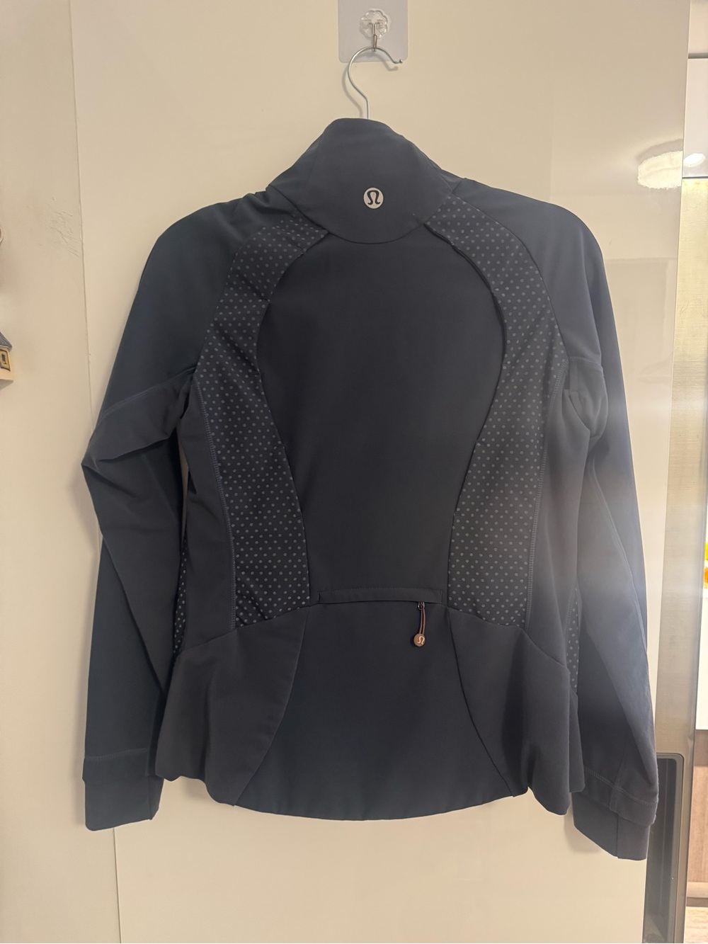 lululemon athletica Navy Utility Jacket with Dotted Panels